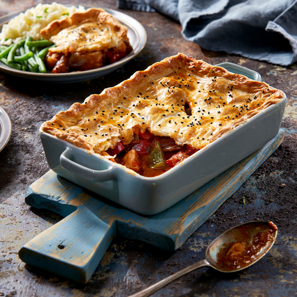 Jalfrezi Chicken Pie