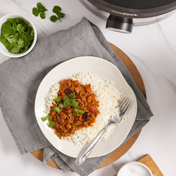 Three bean Chilli Con Carne