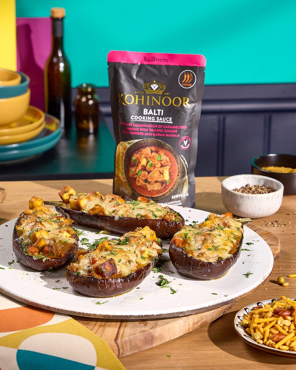 Stuffed Aubergines