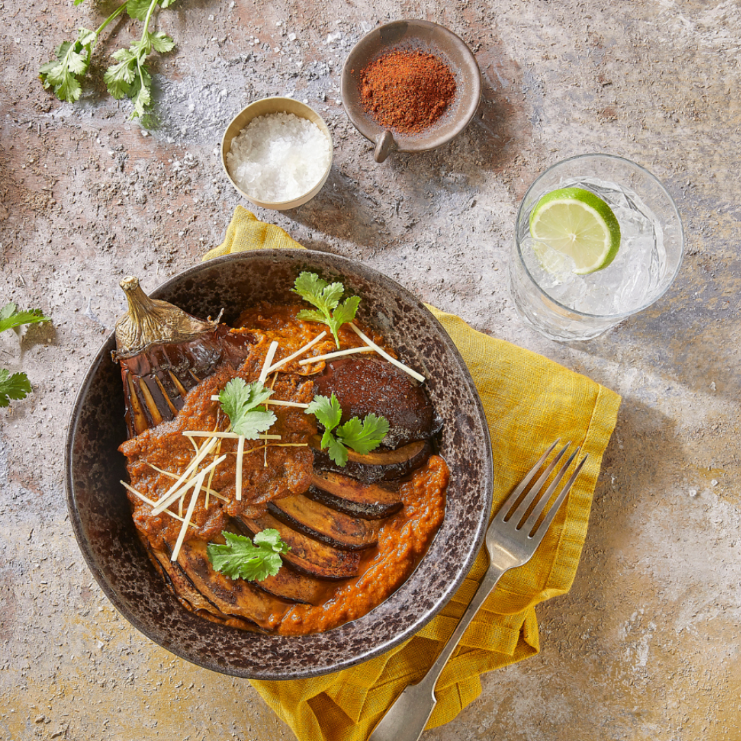 Adraki Bhuna Aubergines