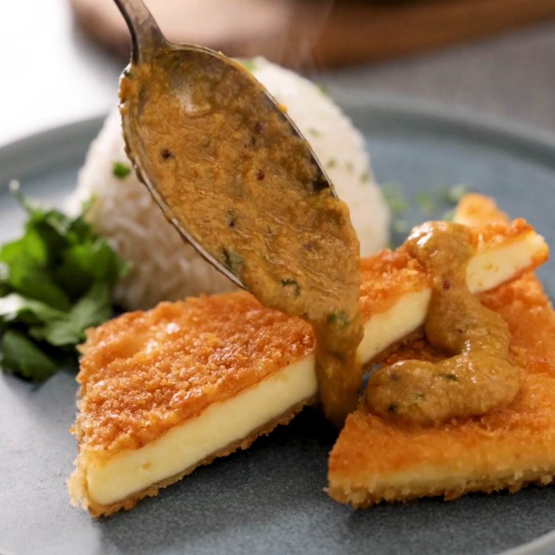 Crispy Paneer Steaks