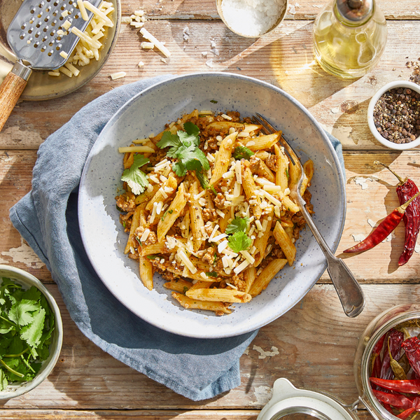 Spicy Indian Pasta