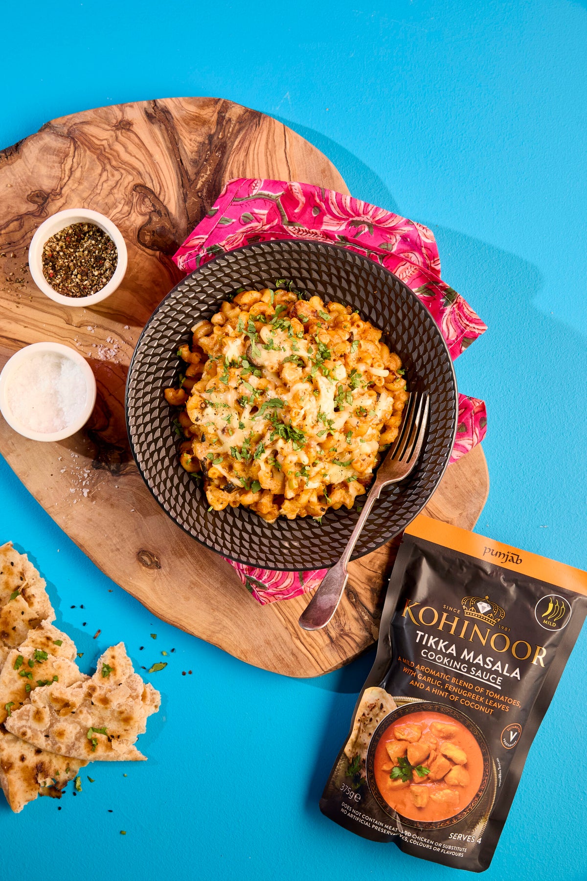 Indian Style Mac & Cheese