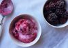 Blackberry and cardamom ice cream recipe